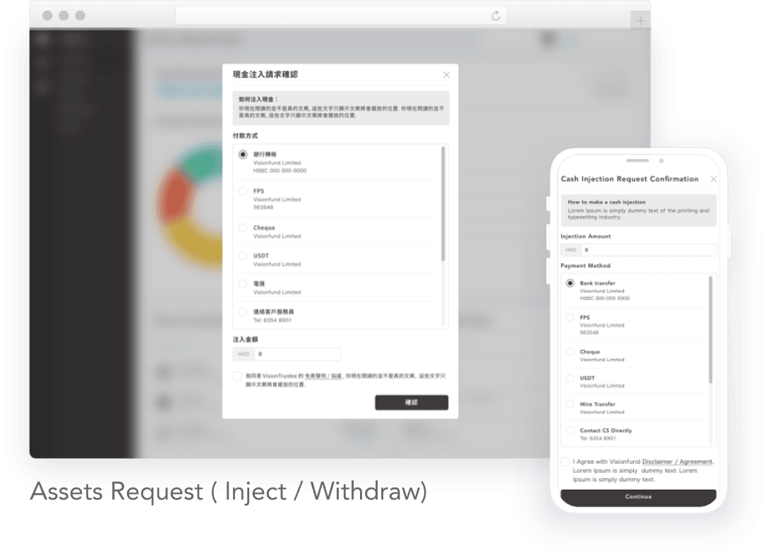 Vision Trustee Responsive UI Design 7